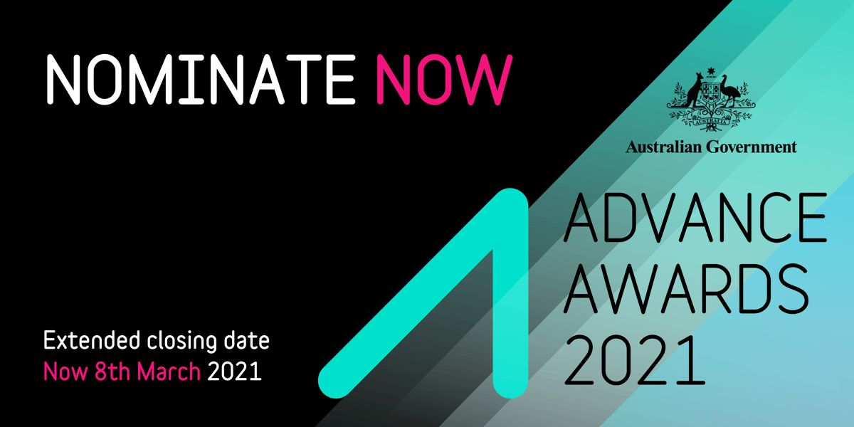 Advance Awards 2021 - Nominations open until 8 March